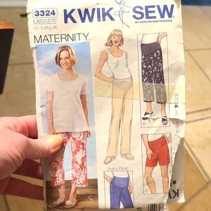 Kwik Sew Maternity Pants Pattern